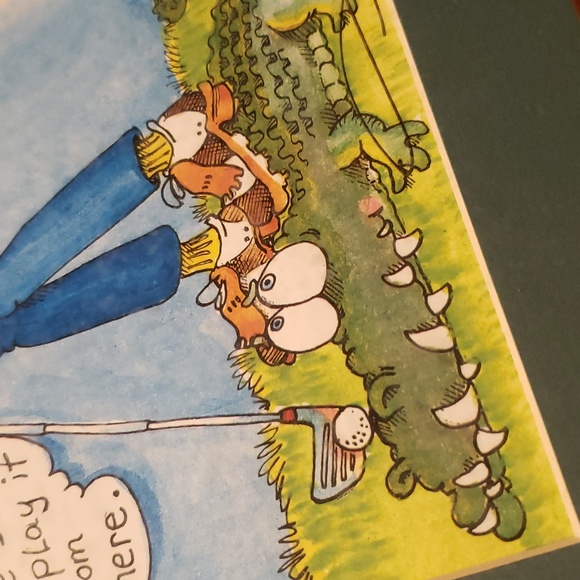 Vintage Rare Steve Gill Cartoonist 1999 Are you sure i have to play it from here - Picture 4 of 5